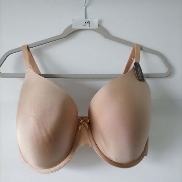 Secret Treasures Womens Fawn Beige Underwired Tailored T-Shirt Bra Size 38DDD - Picture 1 of 6